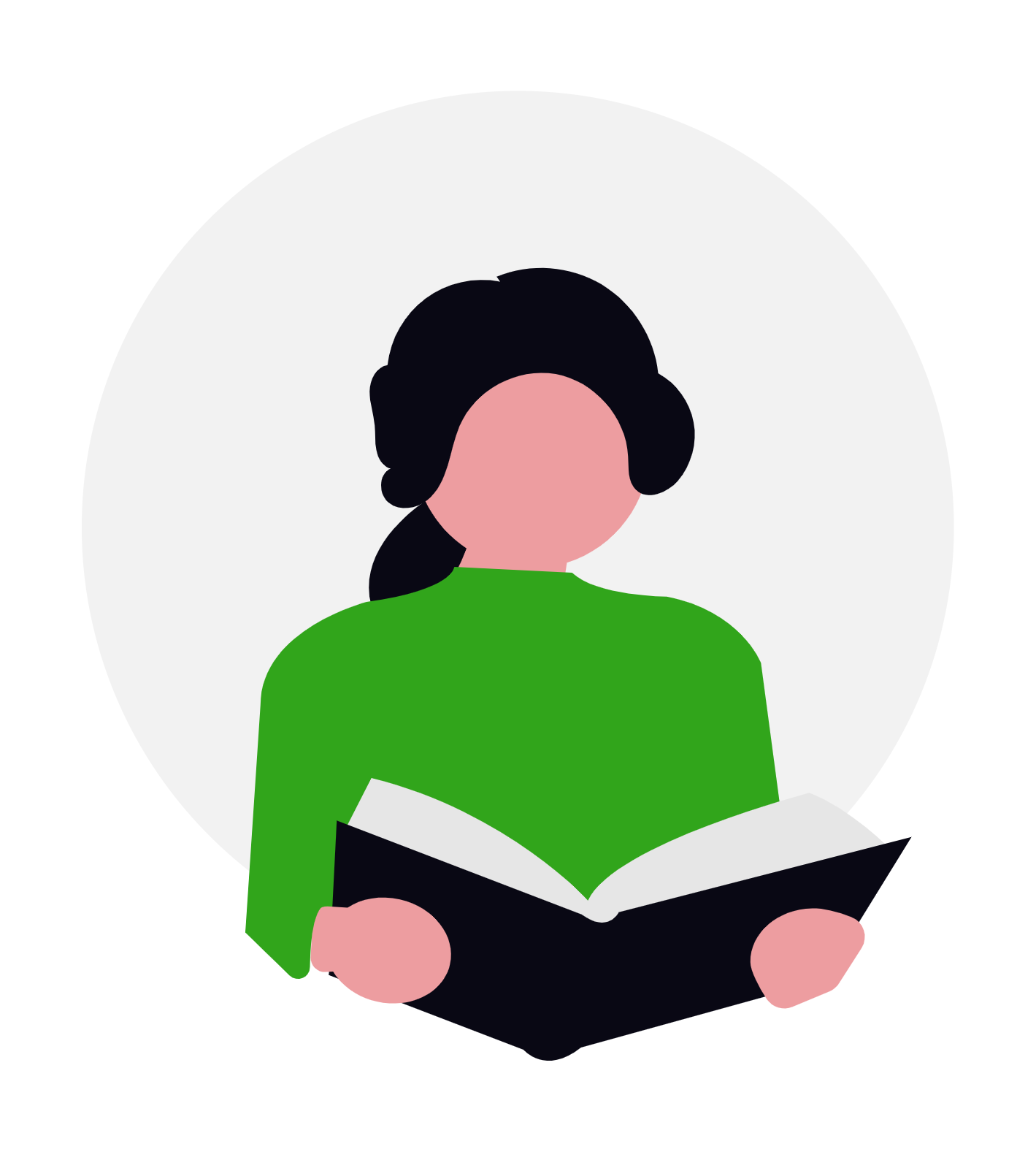 undraw reading a book 4cap
